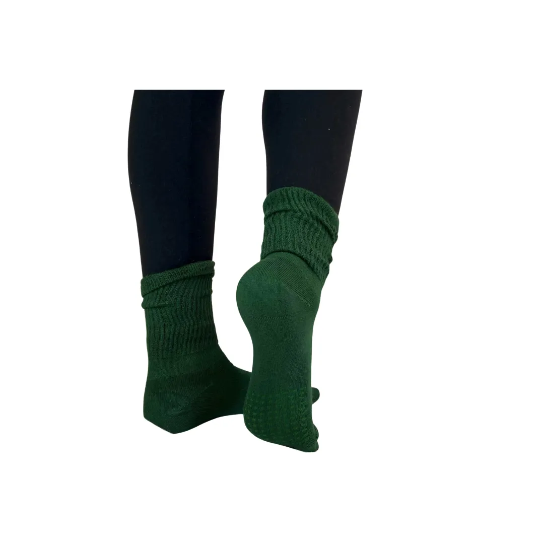 Green Extra Wide Bamboo Super Soft Socks
