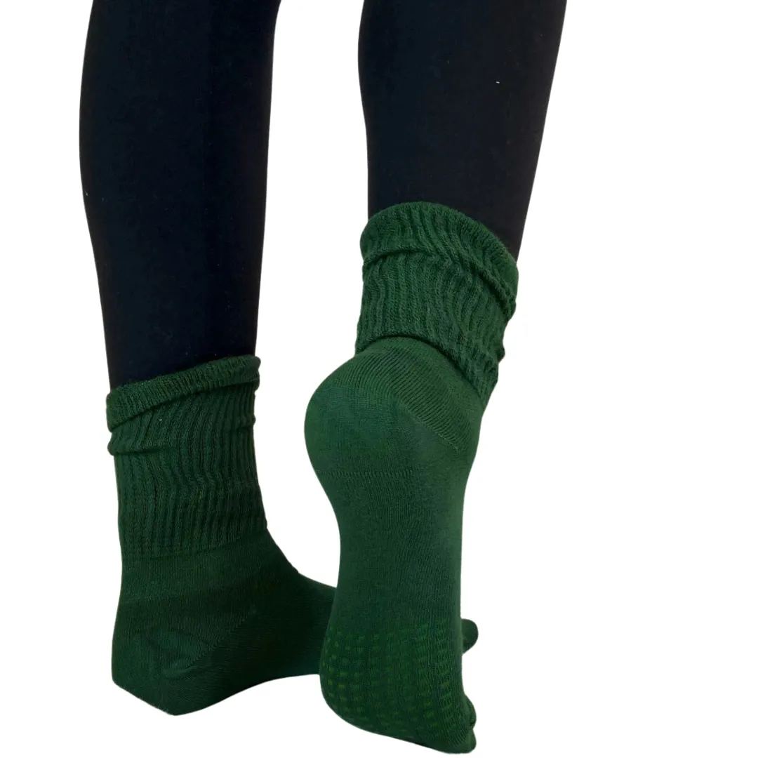 Green Extra Wide Bamboo Super Soft Socks