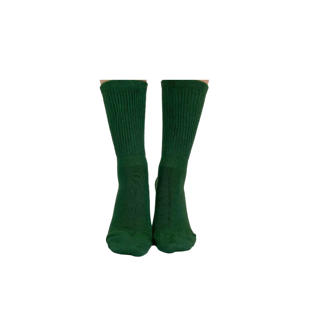 Green Extra Wide Bamboo Super Soft Socks