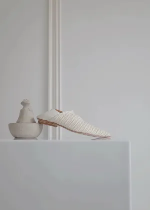 Hand-Woven Pointed Toe Flats