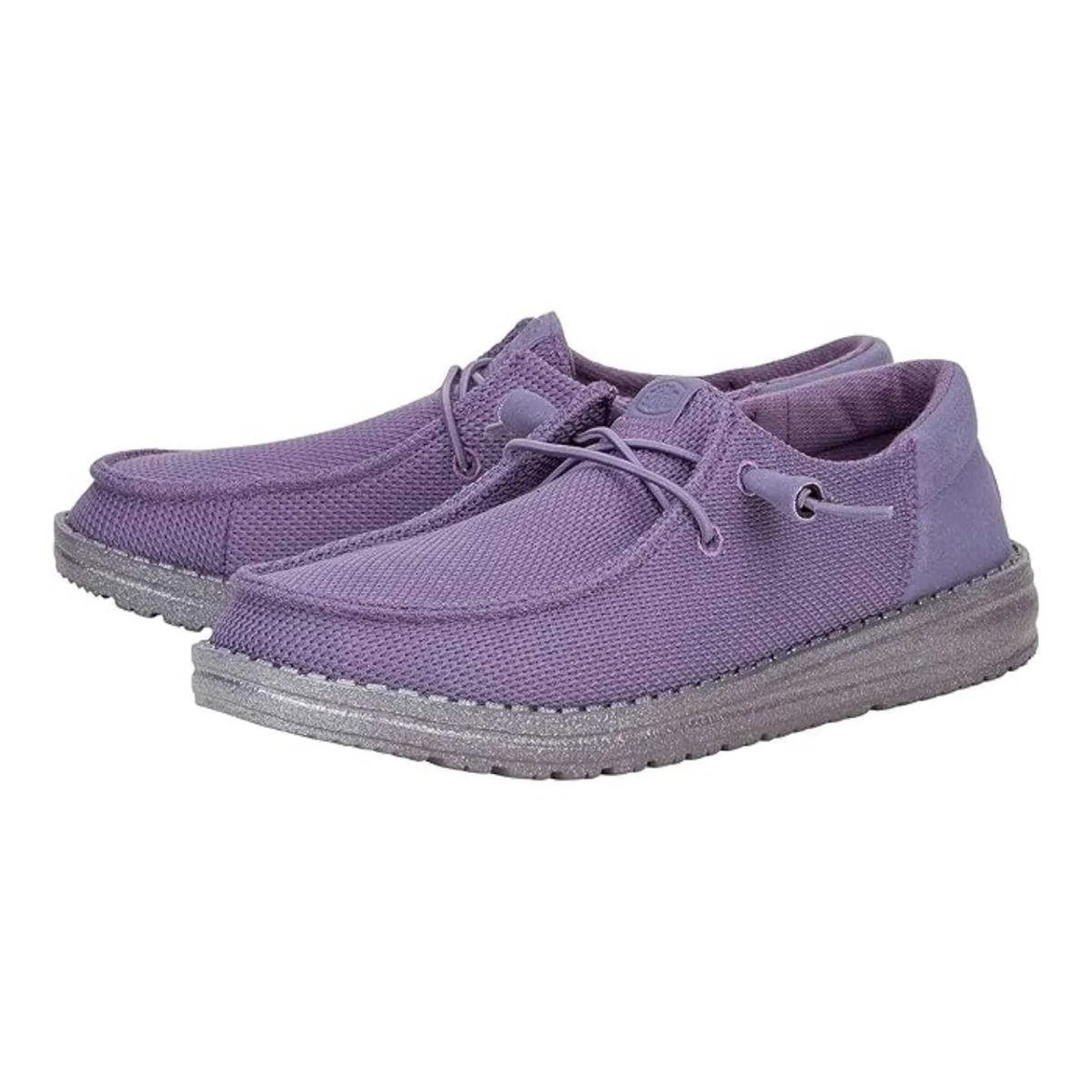 Hey Dude Women's Wendy Funk Mono Dark Lilac Shoe