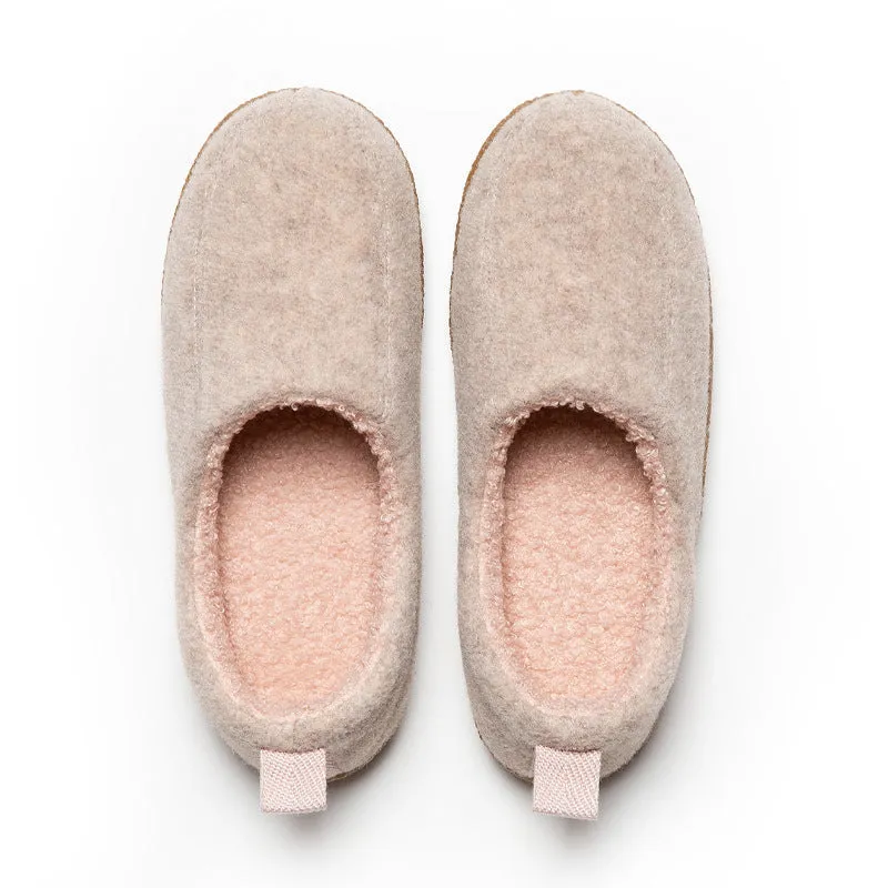 Indoor Non-slip Comfortable Warm Plush Slippers