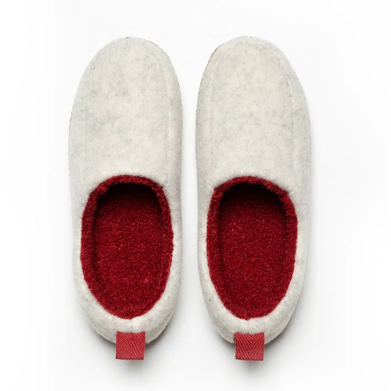 Indoor Non-slip Comfortable Warm Plush Slippers