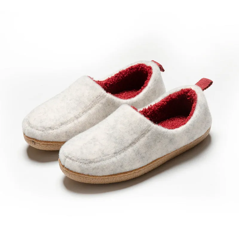 Indoor Non-slip Comfortable Warm Plush Slippers