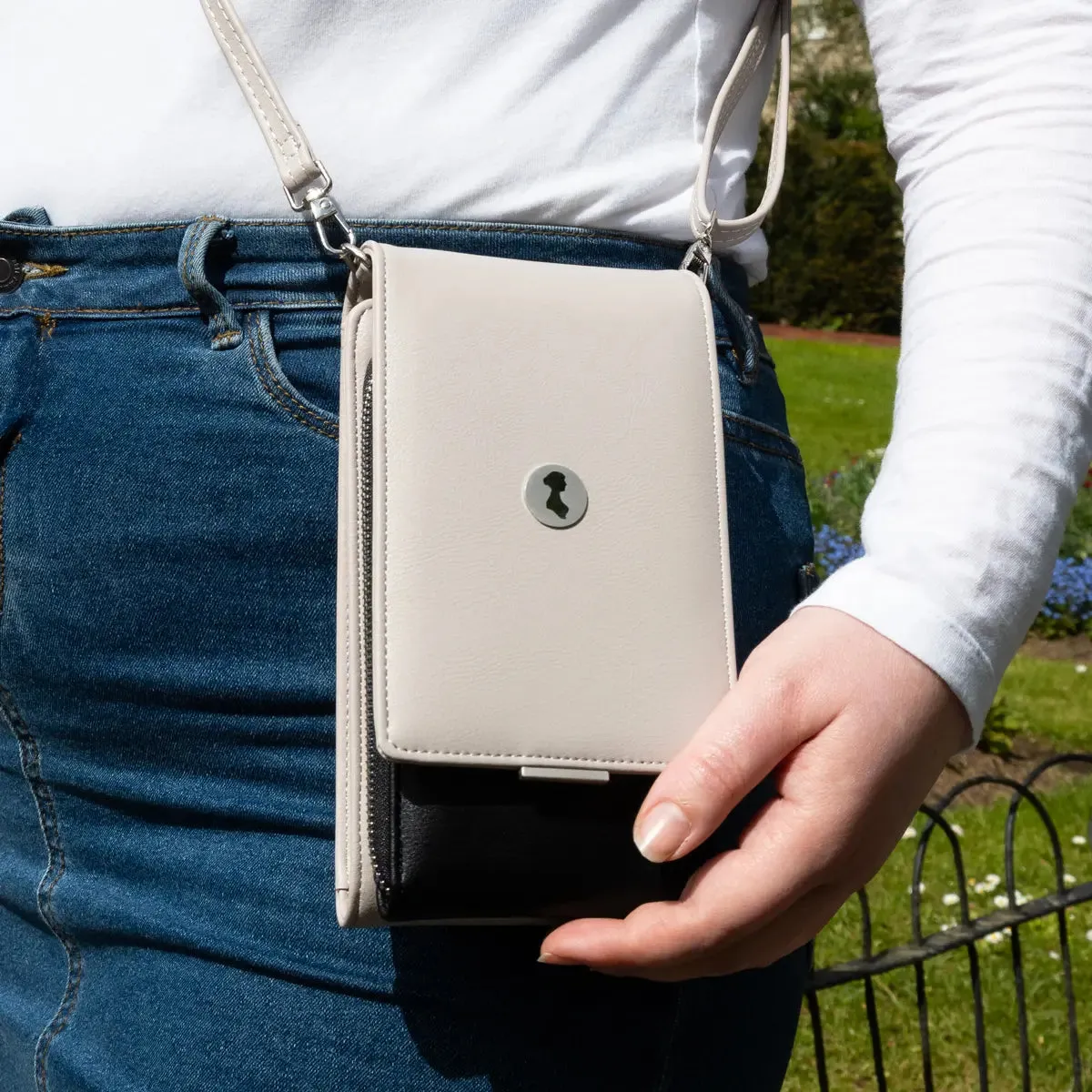 Jane Austen Faux Leather Phone Purse