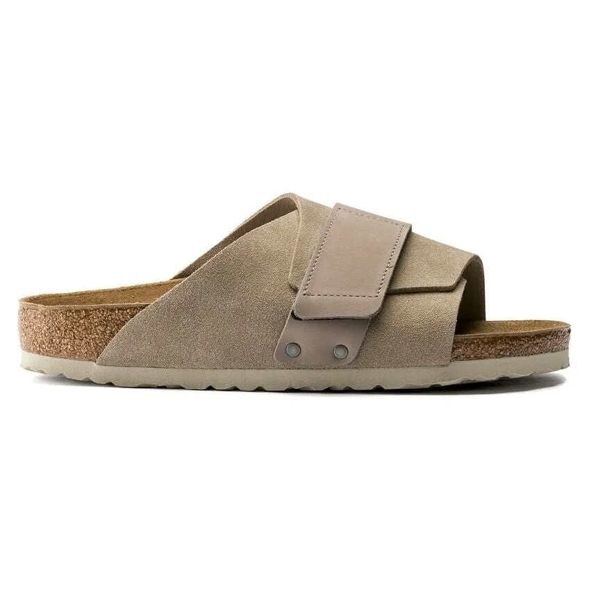 Kyoto Regular Nubuck Suede/Leather - Taupe