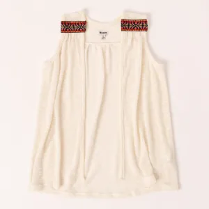 Lace Flyaway Top