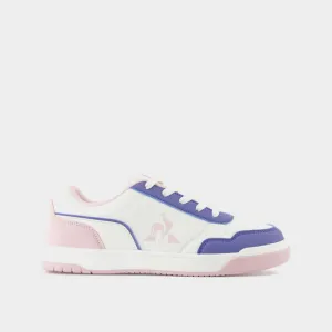 Le Coq Youth Court Breaker Sneaker White/violet _ 182379 _ White