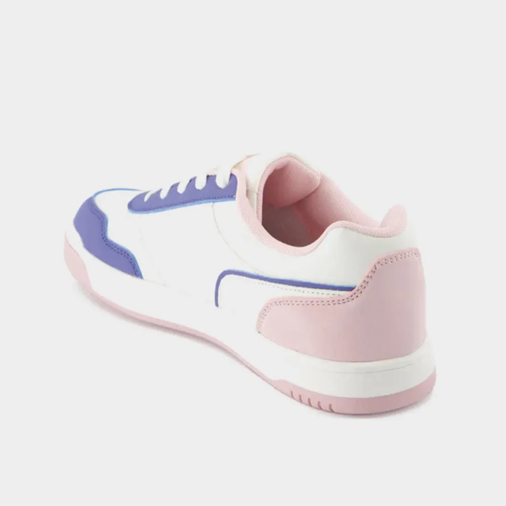 Le Coq Youth Court Breaker Sneaker White/violet _ 182379 _ White