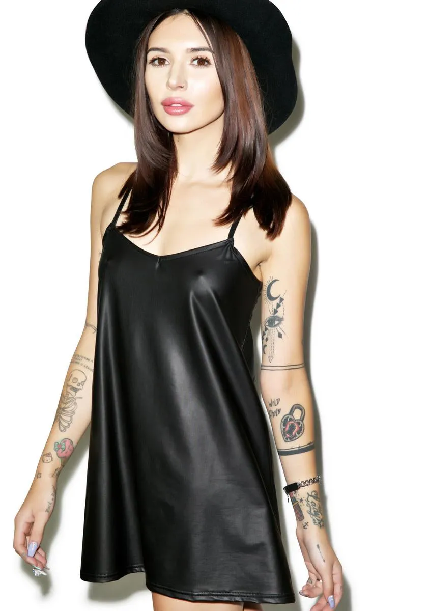Liquid Ink Meadow Slip Dress