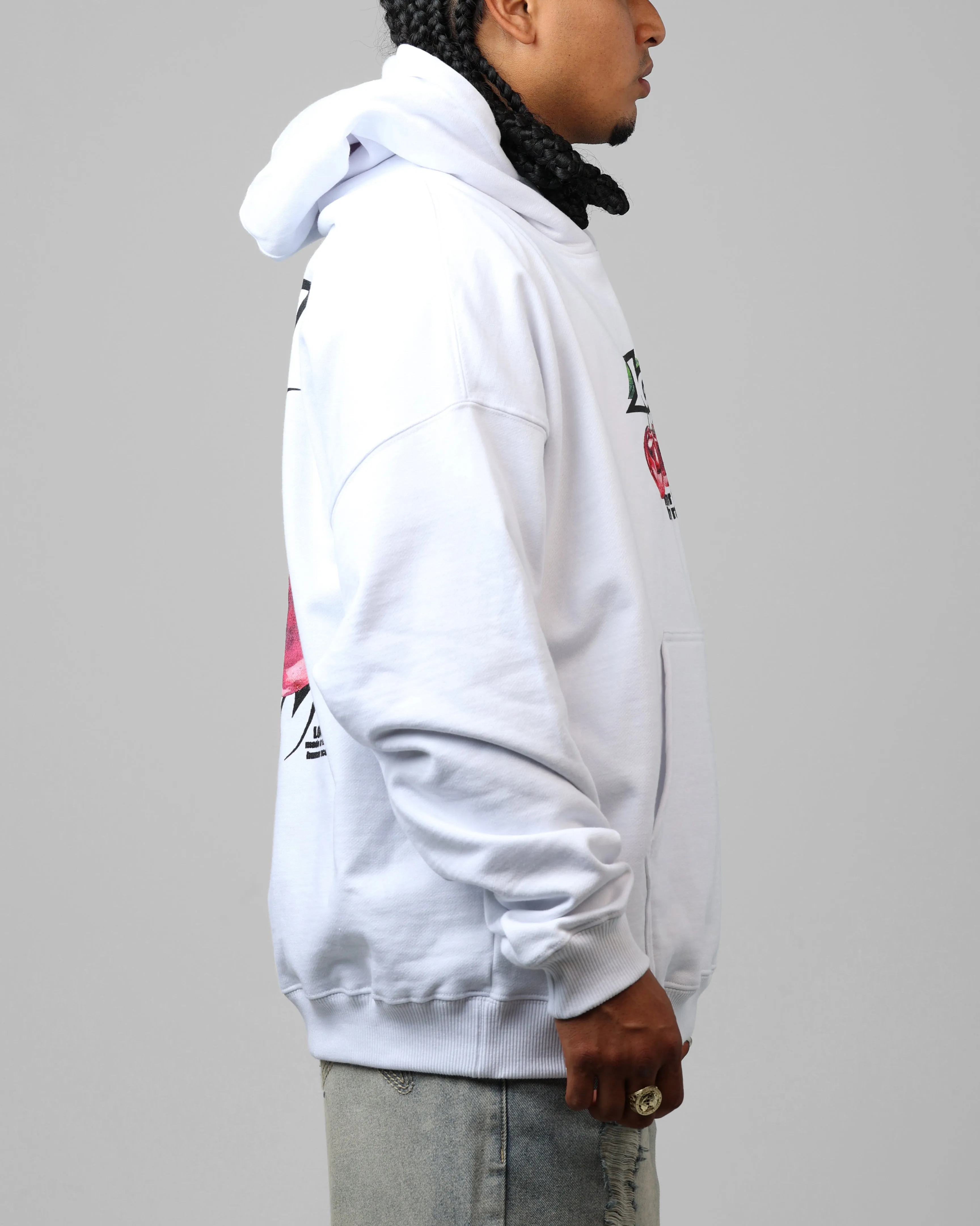 Loiter Cherry Pick Hoodie White