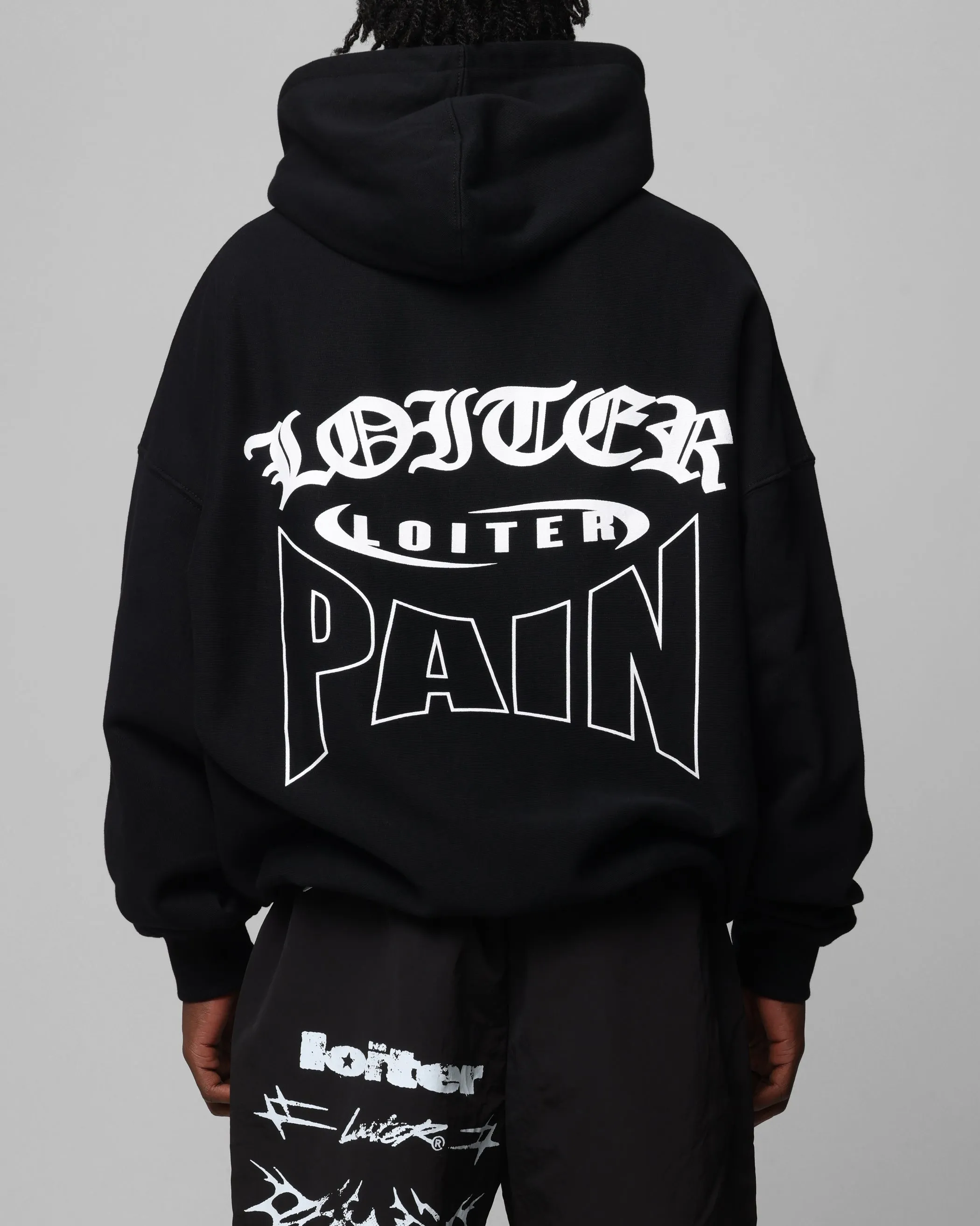 Loiter Ultimate Pain Hoodie Black