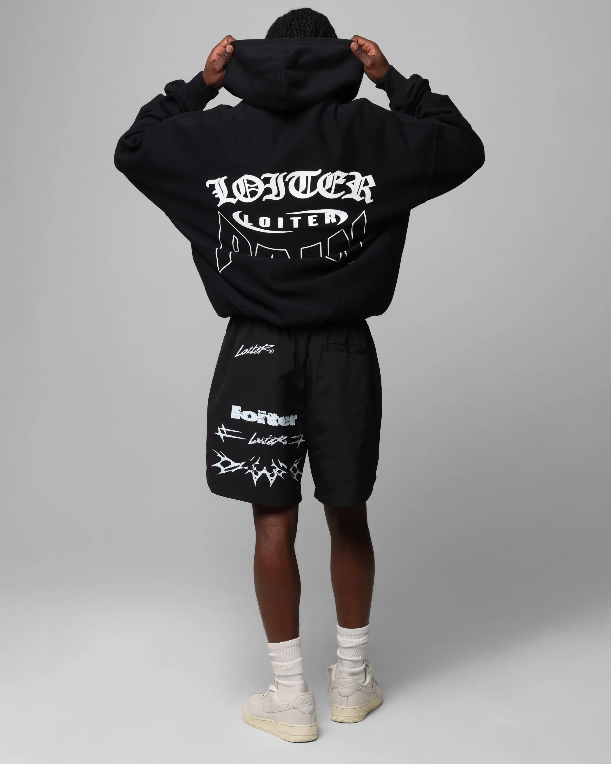 Loiter Ultimate Pain Hoodie Black