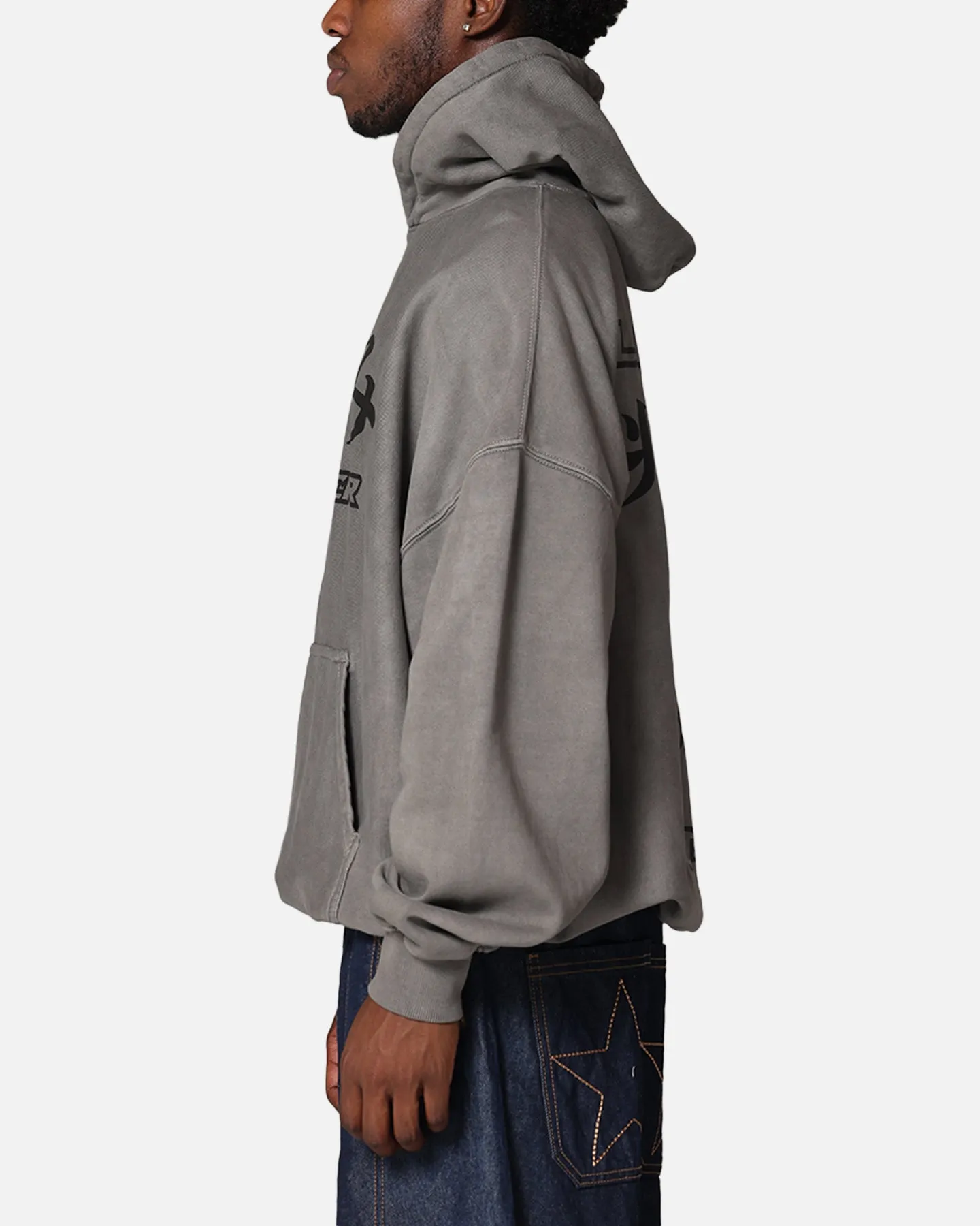 Loiter Ultimate Pain Hoodie Washed Charcoal