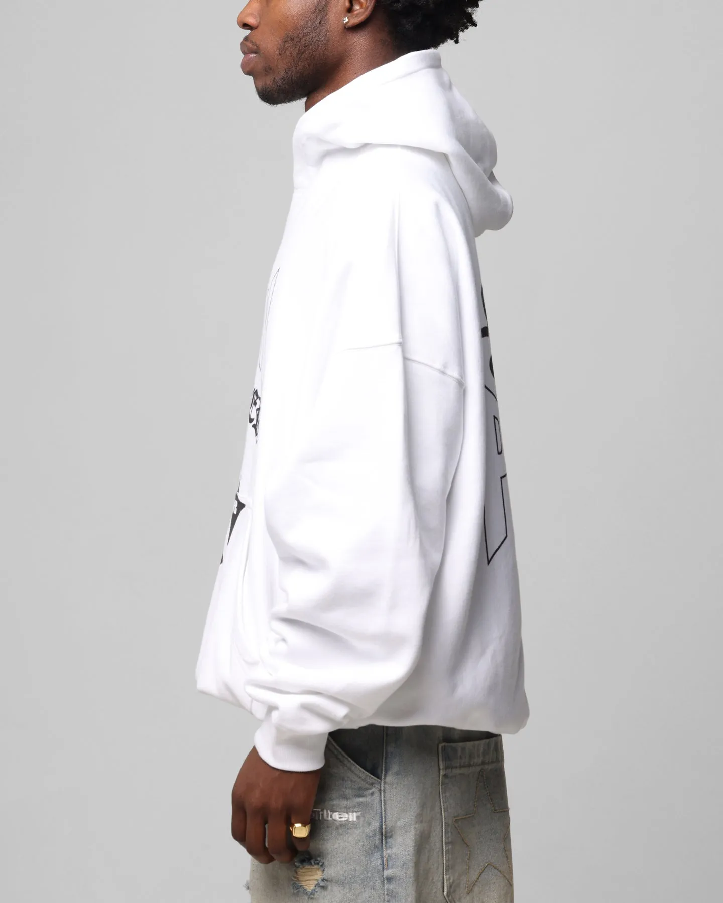 Loiter Ultimate Pain Hoodie White