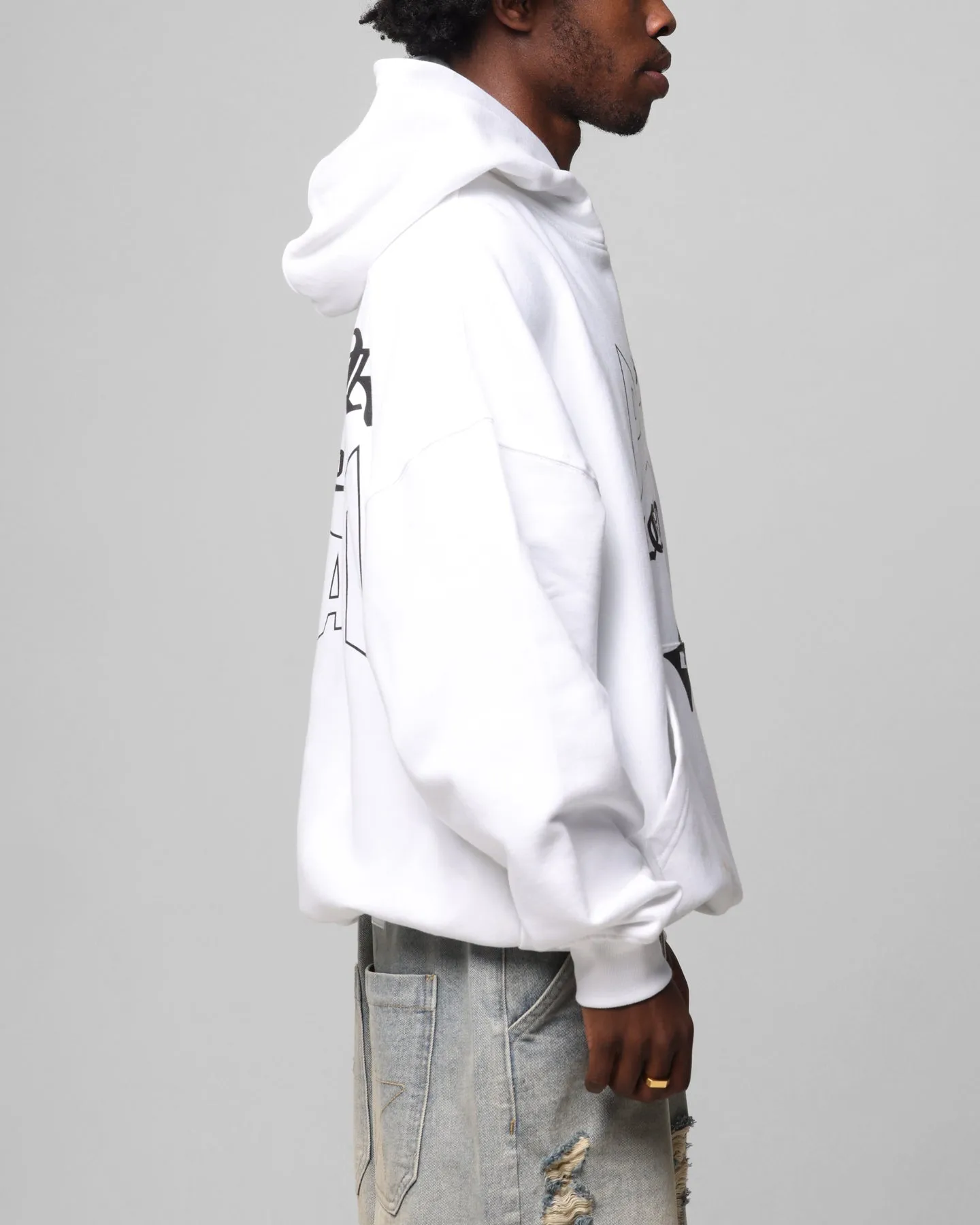 Loiter Ultimate Pain Hoodie White
