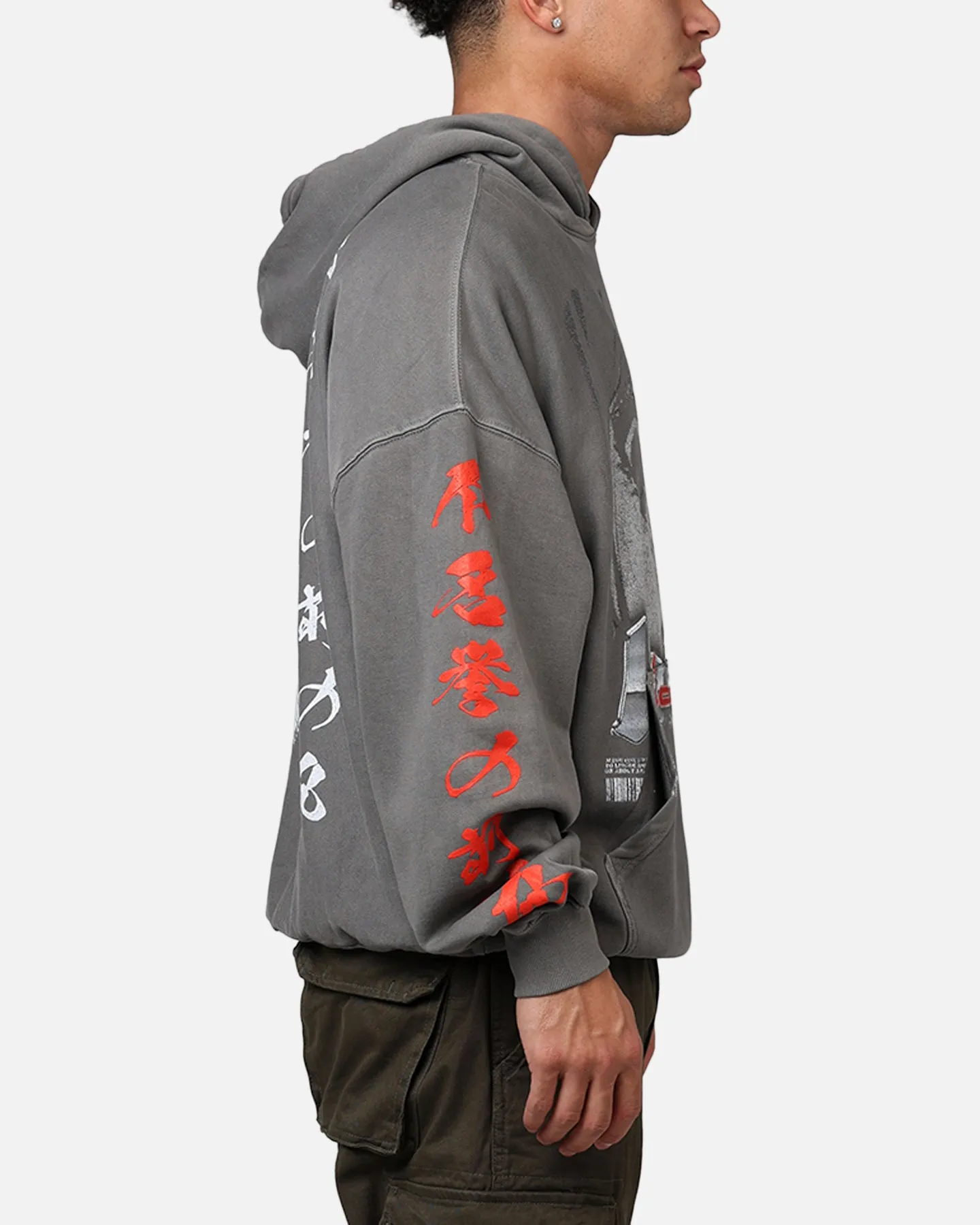 Loiter Ultimate Vengeance Vintage Hoodie Charcoal