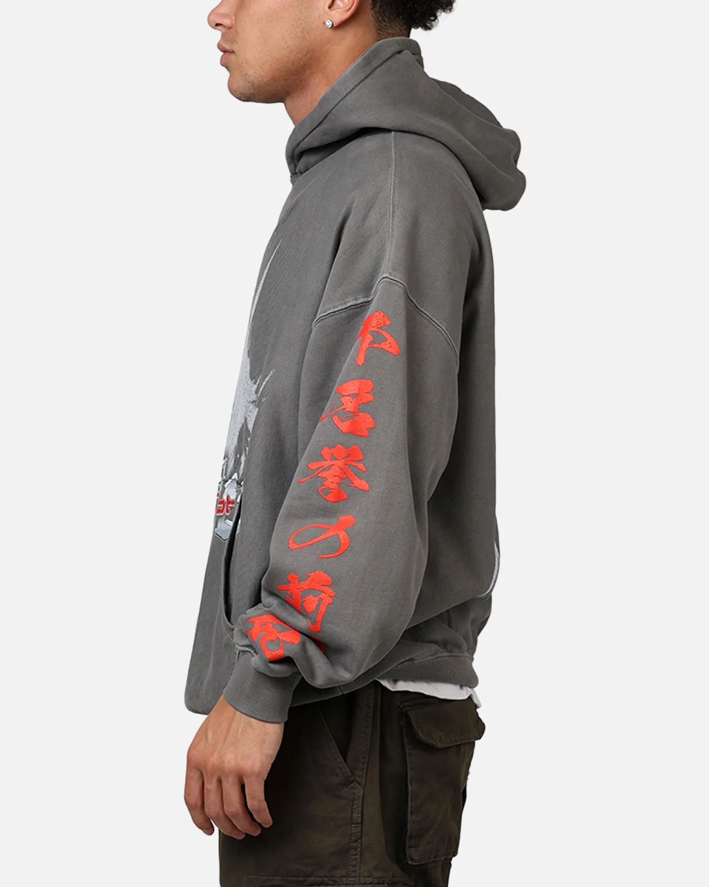 Loiter Ultimate Vengeance Vintage Hoodie Charcoal