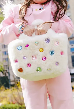 Lola & The Boys Plush Gem Tote