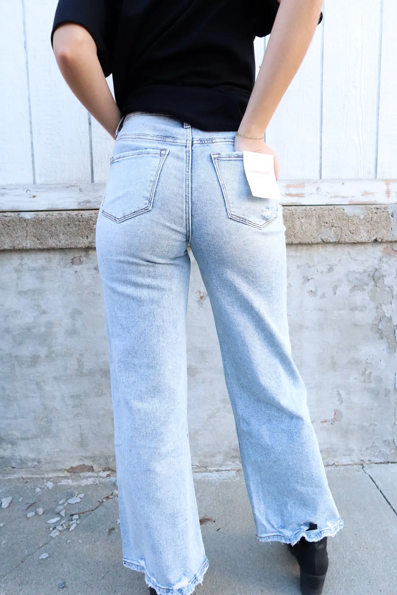 Lovervet Rediscover Super High Rise Wide Leg Jean
