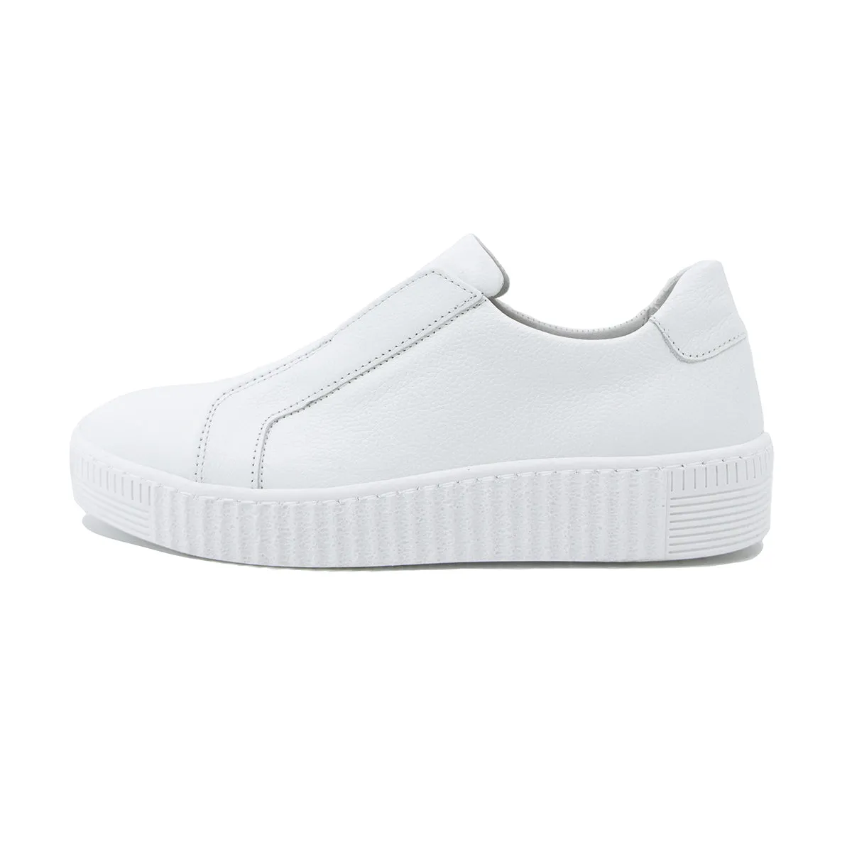 Maddie All White Soft Walking Sneakers