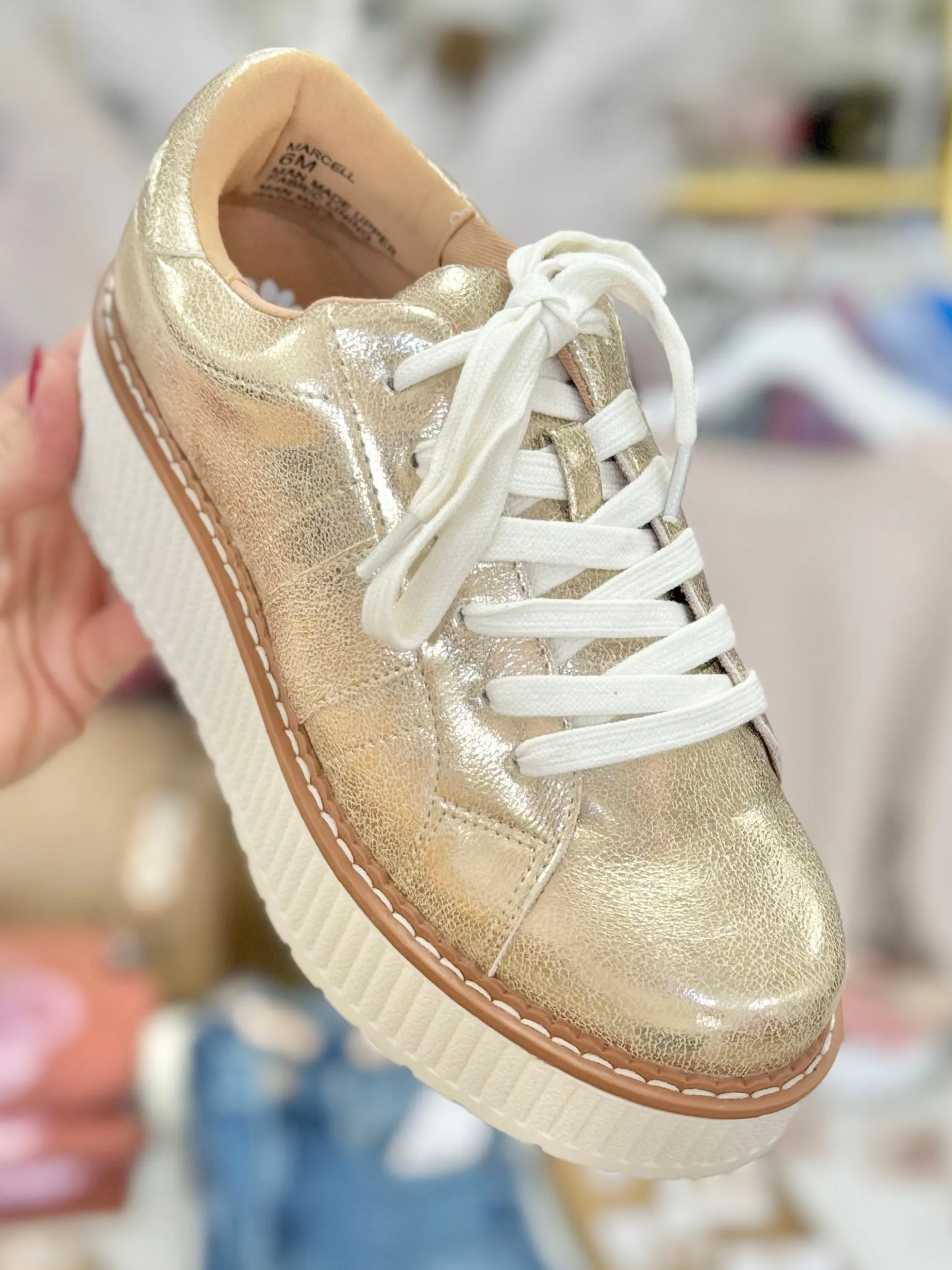 Marcell Sneaker-Lt. Gold