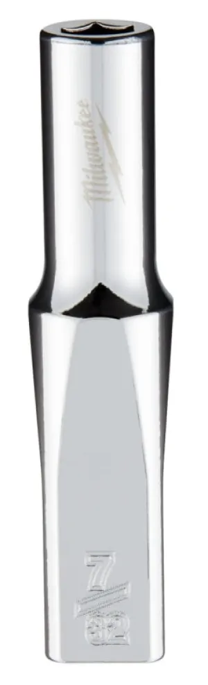 Milwaukee 45-34-9013 Socket, 7/32 in Socket, 1/4 in Drive, 6-Point, Chrome Vanadium Steel, Chrome :CD: QUANTITY: 1