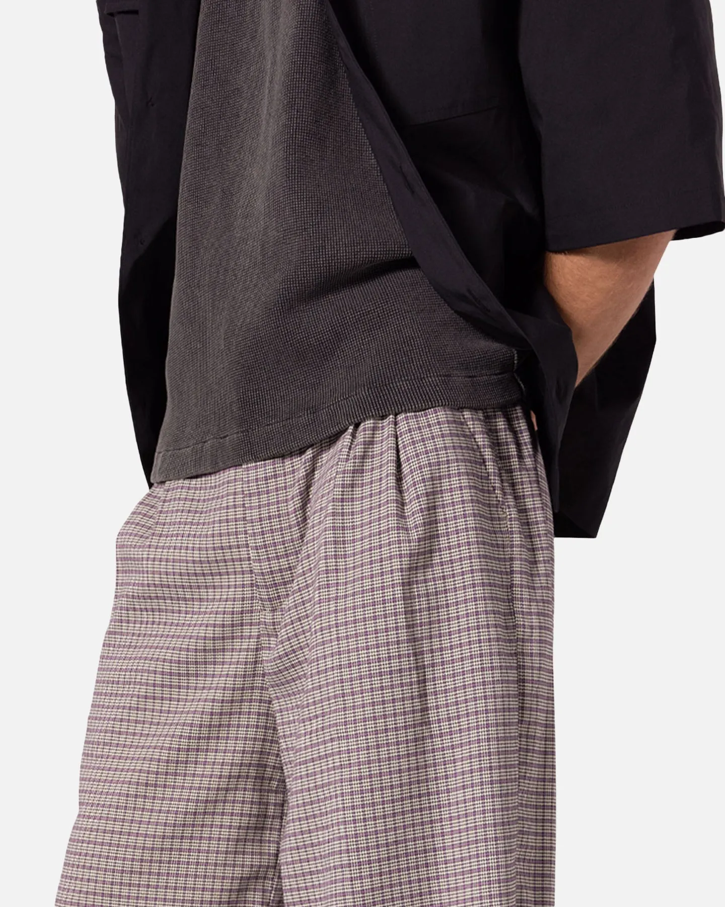 MNML Cropped Short Sleeve Shirt Black