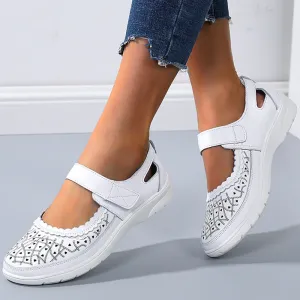 Nanccy Cutout Comfort Soft Sole Casual Shoes