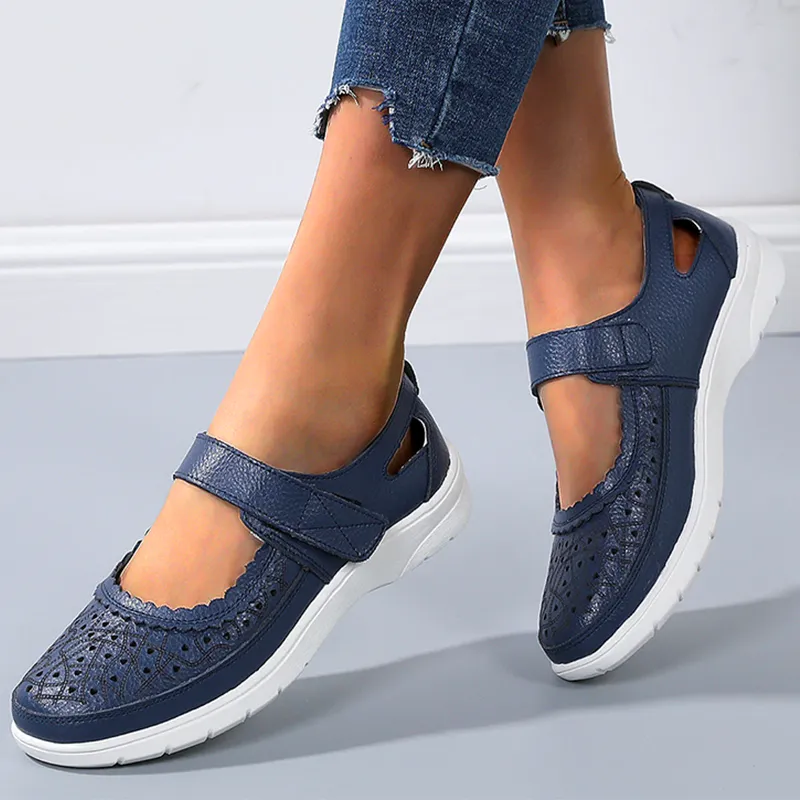 Nanccy Cutout Comfort Soft Sole Casual Shoes