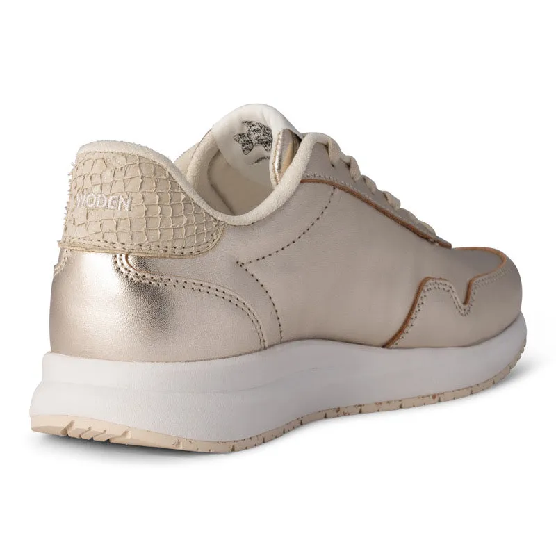 NORA NATURAL SOFT METALLIC GOLD NAHKASNEAKERIT