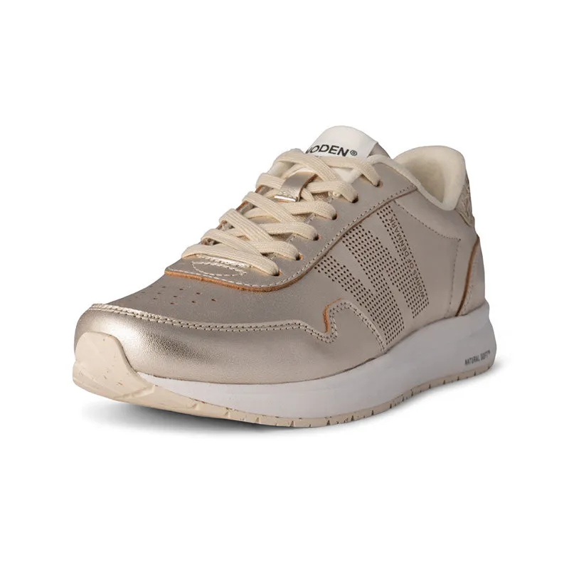 NORA NATURAL SOFT METALLIC GOLD NAHKASNEAKERIT