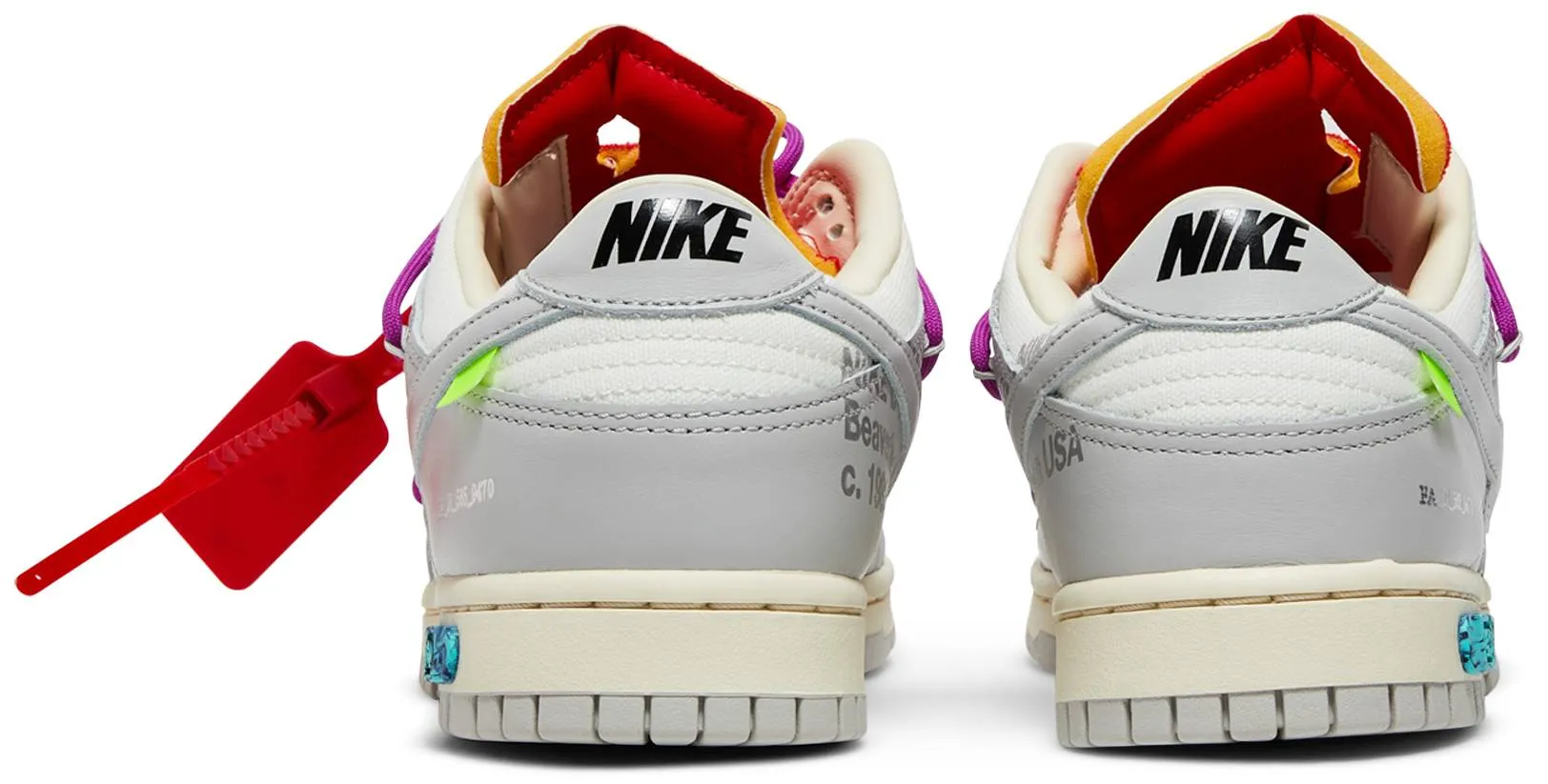 Off-White x Dunk Low 'Lot 45 of 50'