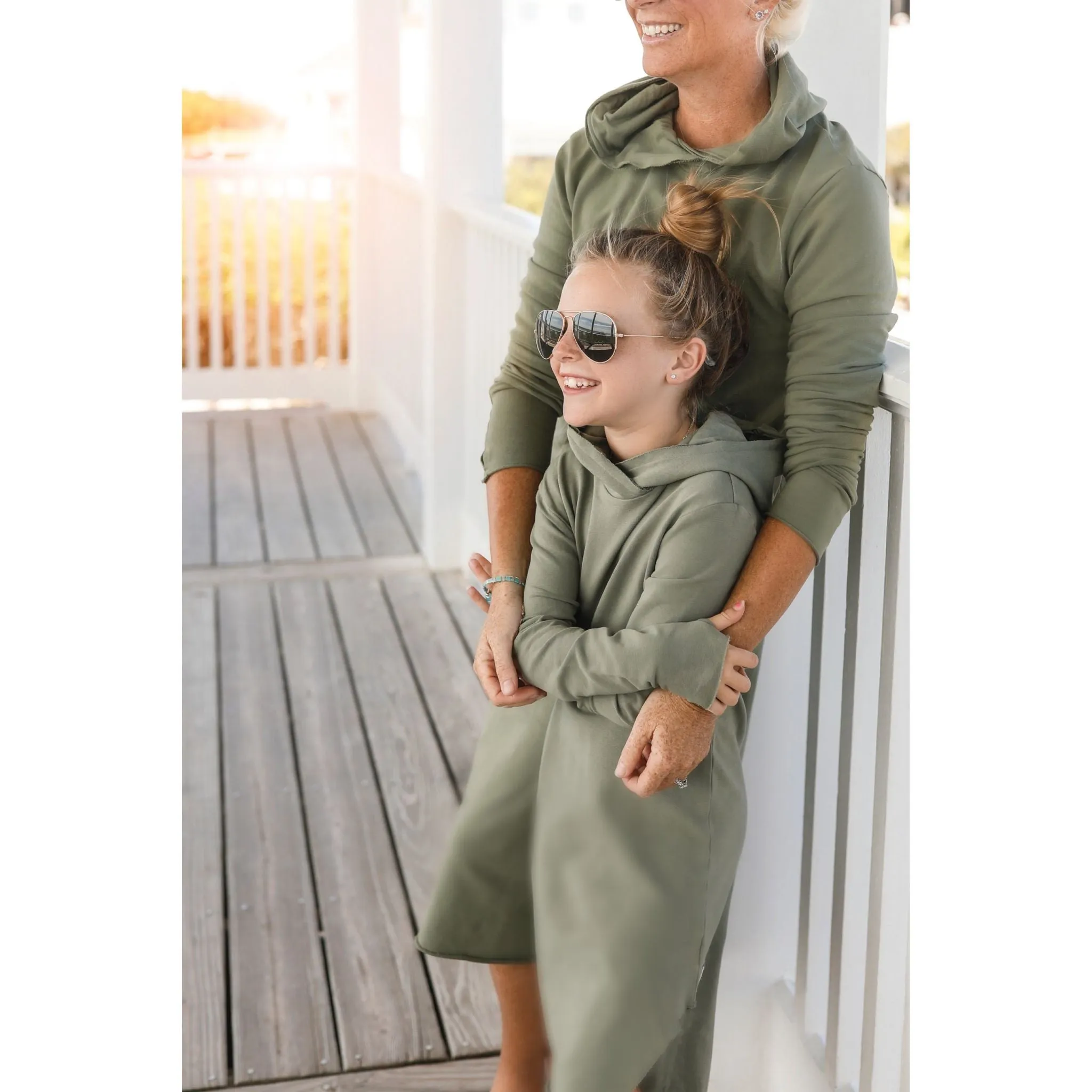 Organic Luna  Hoodie Dress Adult