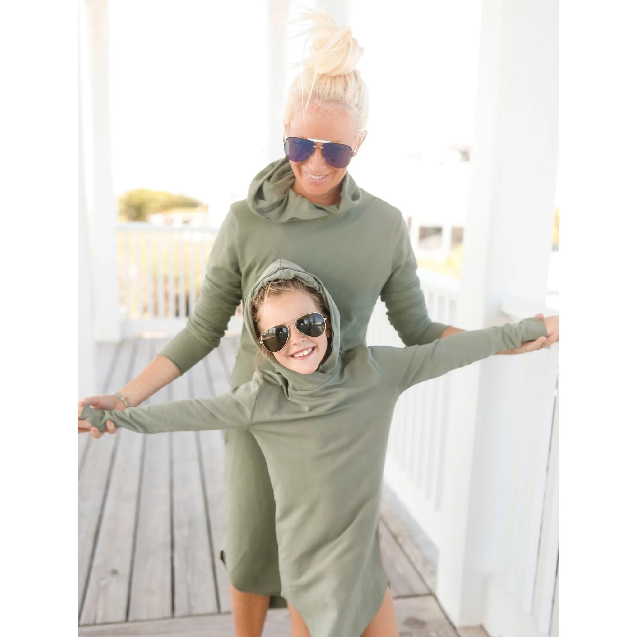 Organic Luna  Hoodie Dress Adult