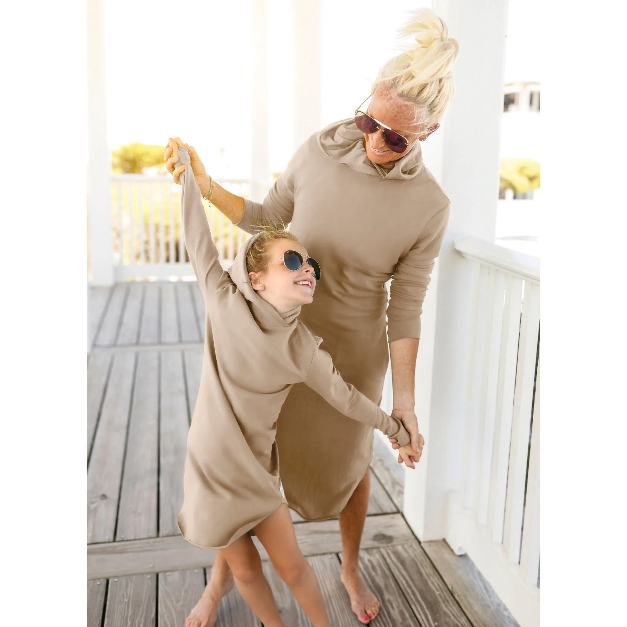 Organic Luna  Hoodie Dress Adult