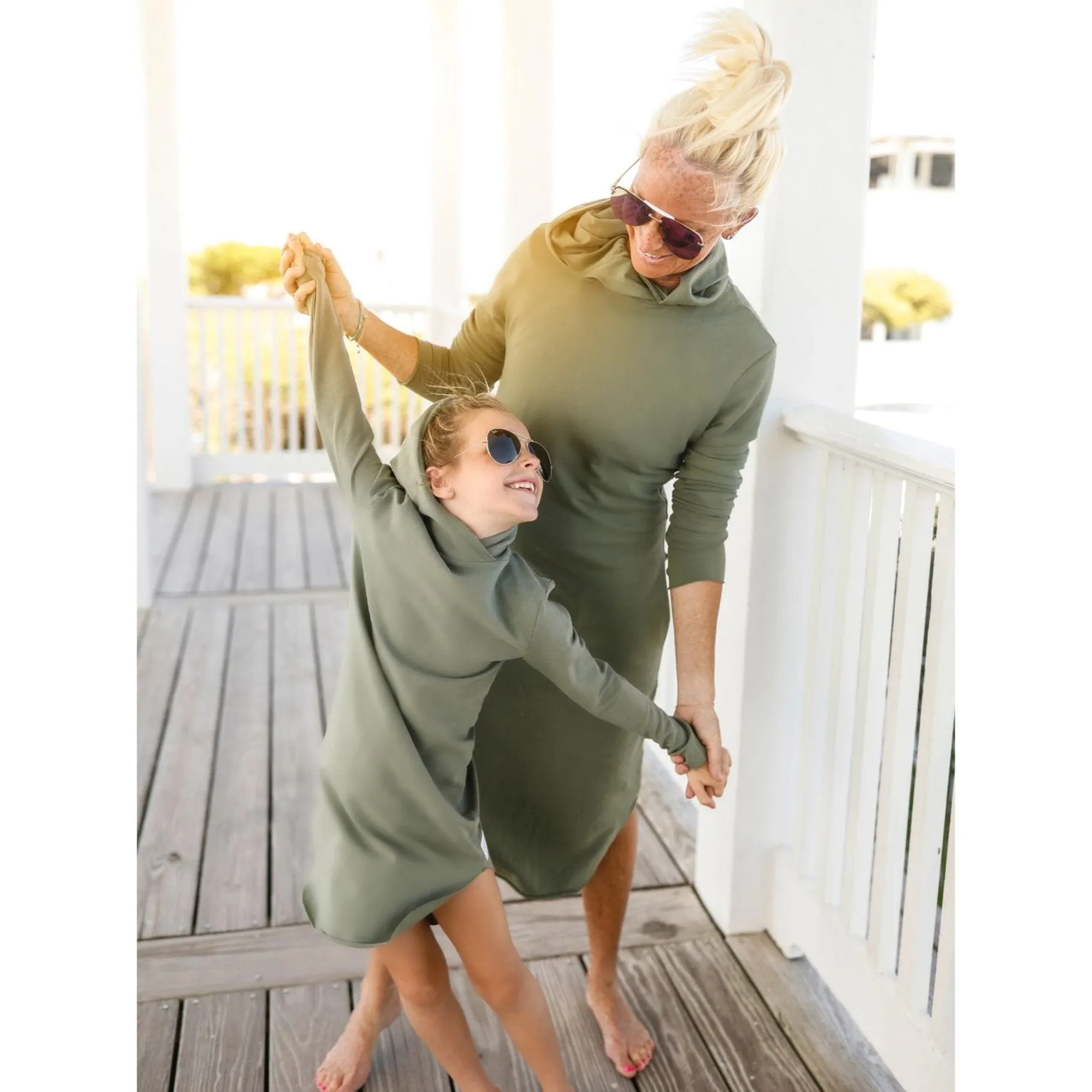 Organic Luna  Hoodie Dress Adult