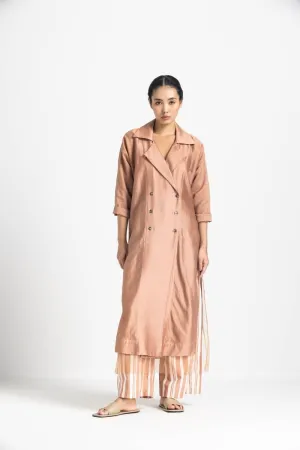 Overlap Kaftan - Champagne