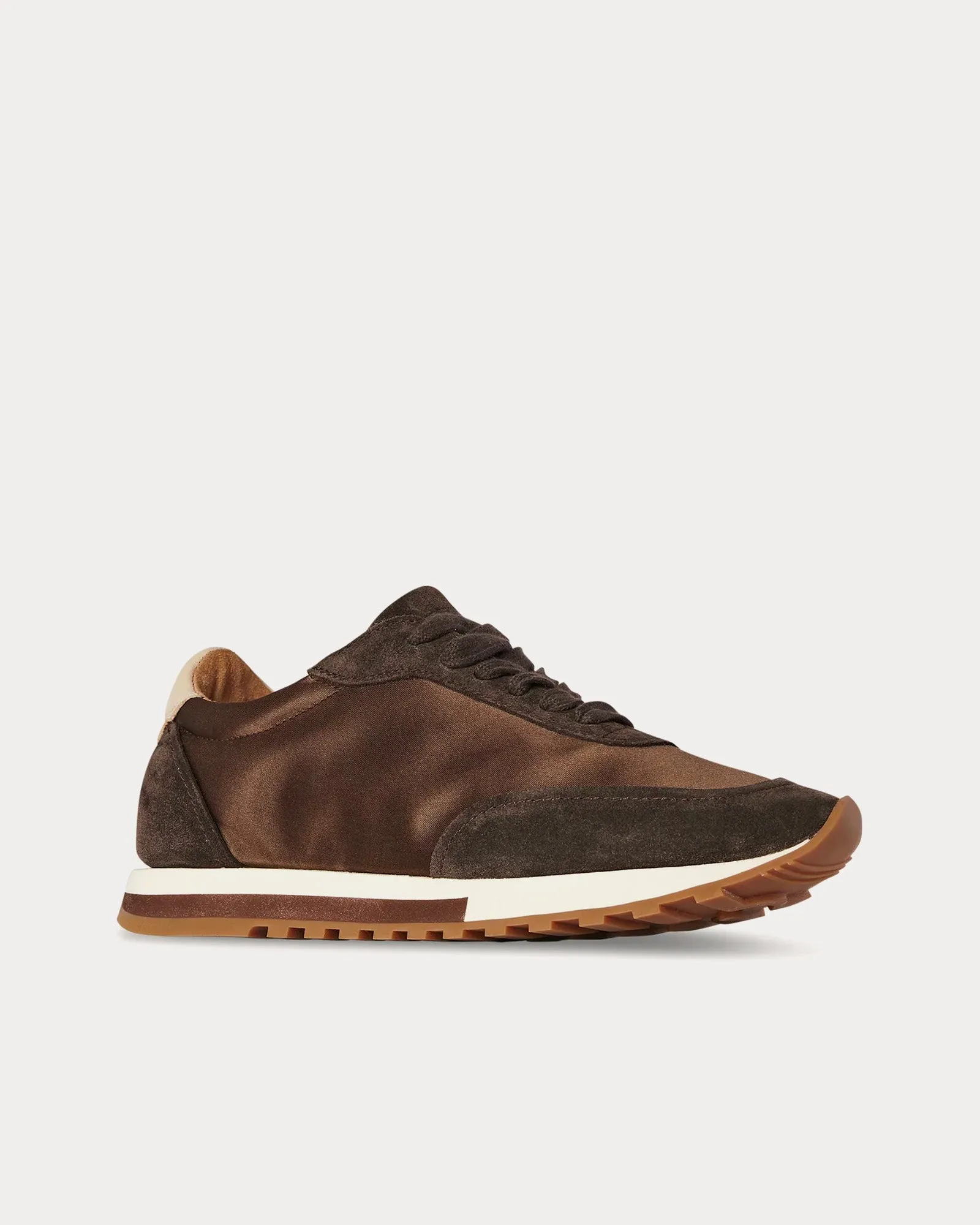 Owen Runner Suede & Nylon Brown / Brown Low Top Sneakers