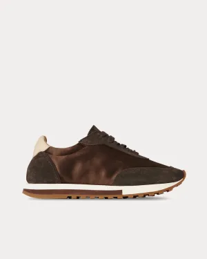 Owen Runner Suede & Nylon Brown / Brown Low Top Sneakers