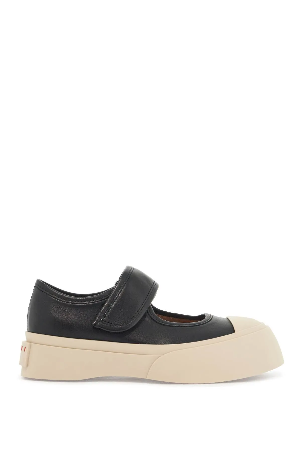 pablo mary jane nappa leather sneakers SNZW003120P7226 BLACK