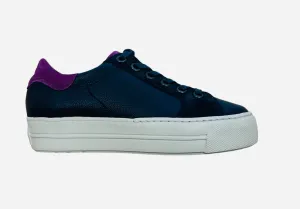 Paul Green navy lace up sneaker