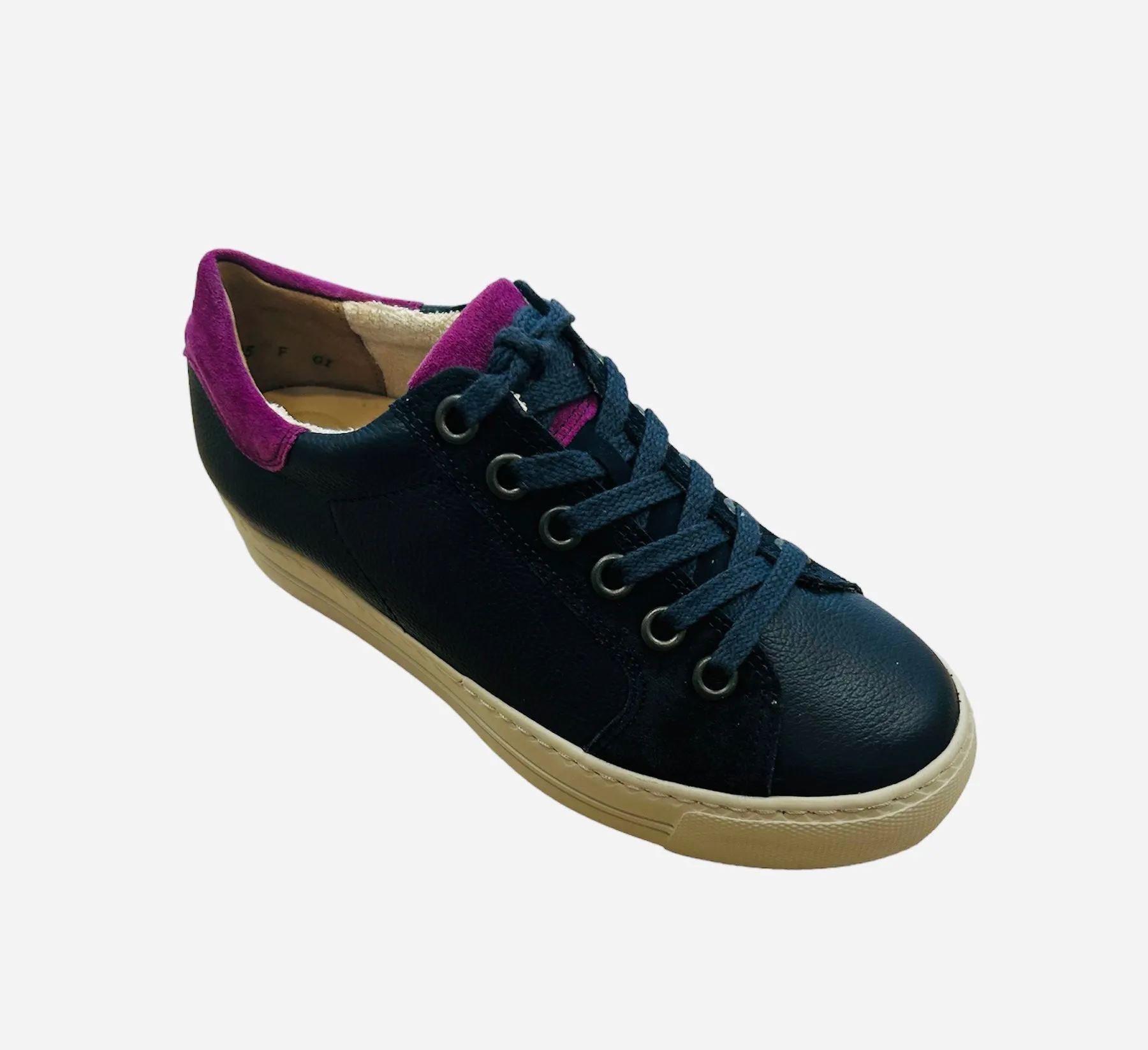 Paul Green navy lace up sneaker