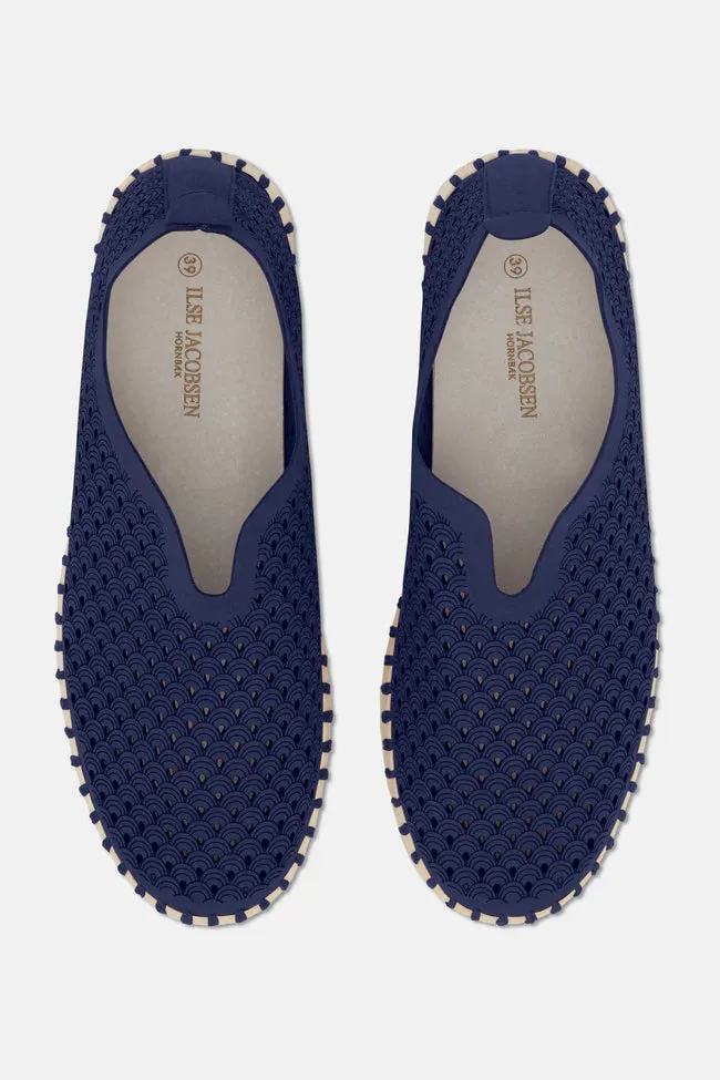 platform tulip flats- dark indigo