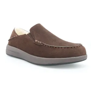Propet Men's Edsel Slippers- Brown