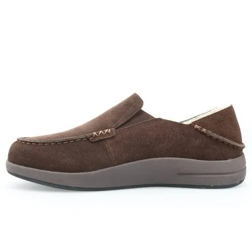 Propet Men's Edsel Slippers- Brown