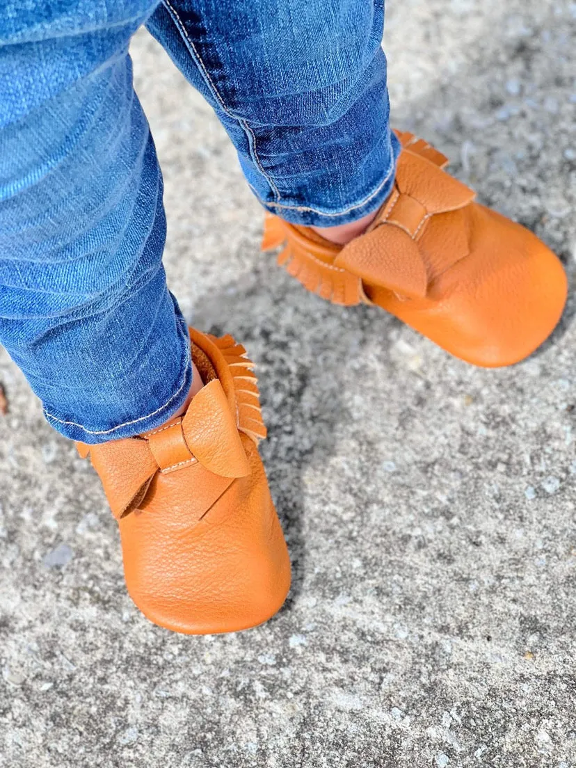 Pumpkin Bow Mocc