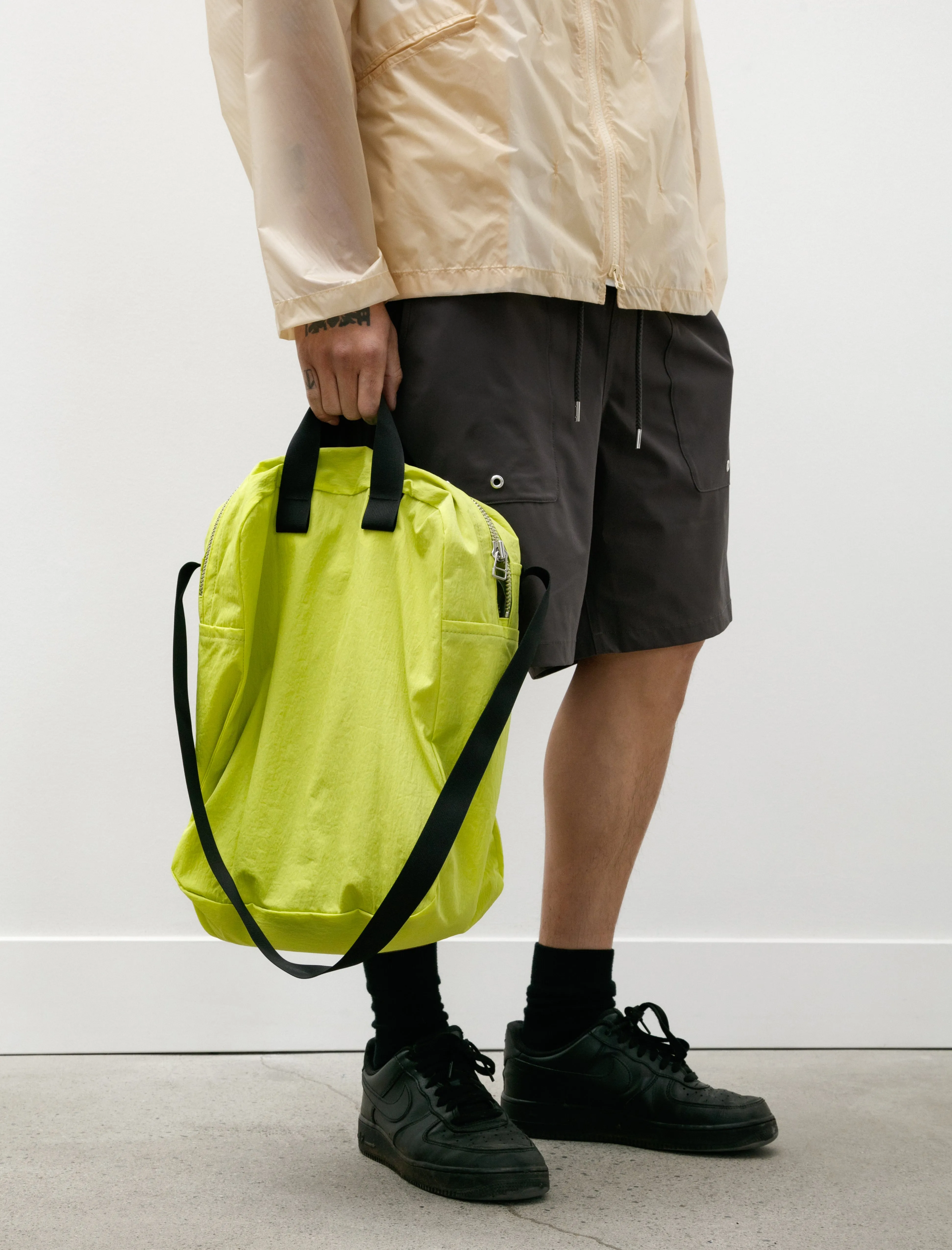 R18 Bag-0 Zip Tote Green Tanika
