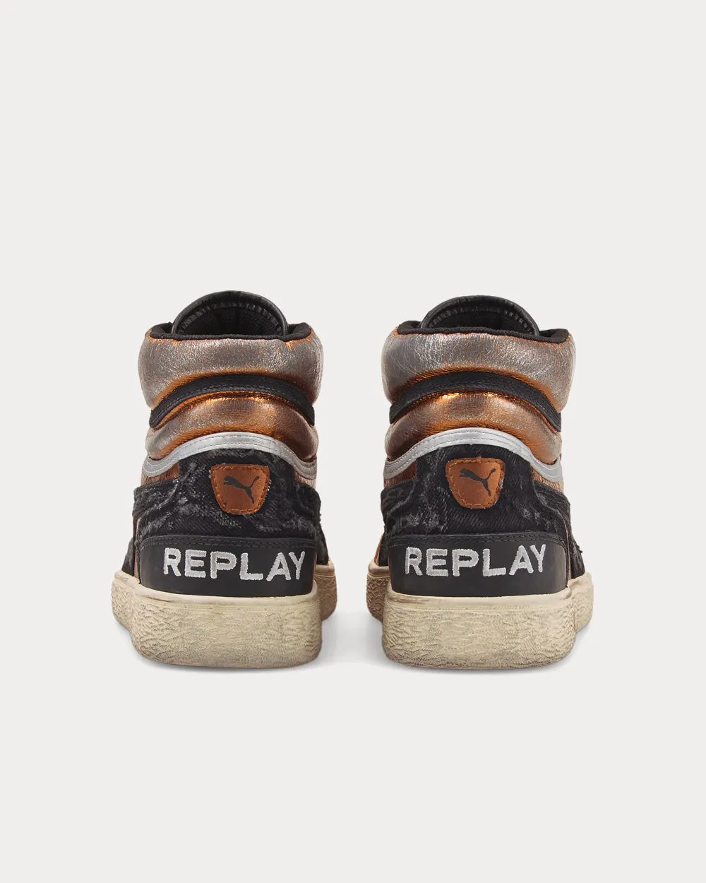 Ralph Sampson Mid Metallic G Copper / Black High Top Sneakers