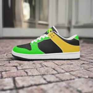 Rastaman Jamaican 2 Low-Top Leather Sneakers
